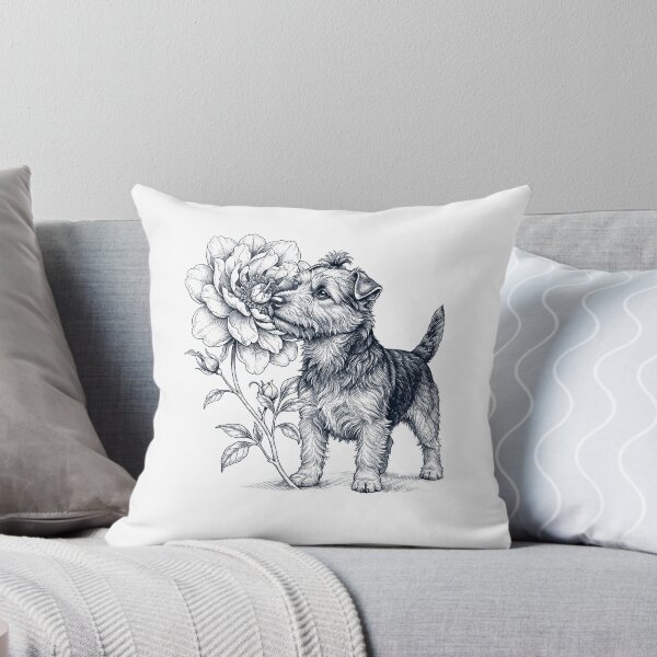Item preview, Australian Terrier Smell Flower Dog Lover designed and sold by dian-rody-crest.