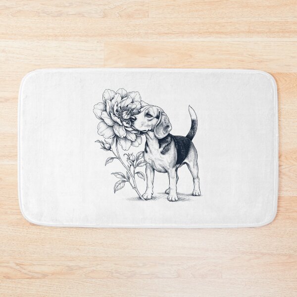 Item preview, Beagle Smell Flower Dog Lover designed and sold by dian-rody-crest.