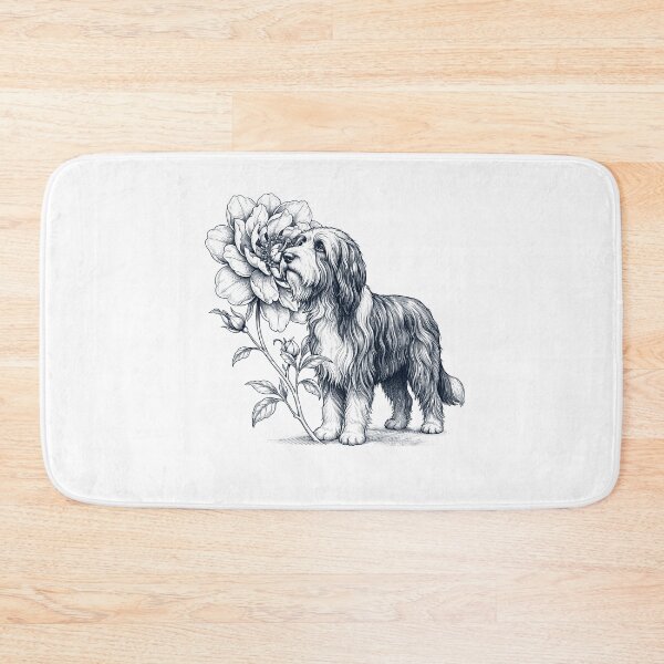 Item preview, Bearded Collie Smell Flower Dog Lover designed and sold by dian-rody-crest.