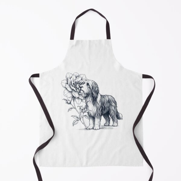 Item preview, Bearded Collie Smell Flower Dog Lover designed and sold by dian-rody-crest.