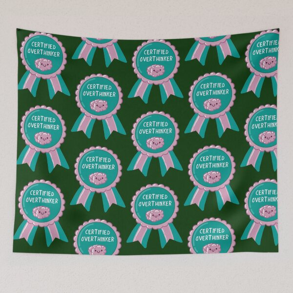 Item preview, Certified Overthinker 592 designed and sold by WILLArtCrafts.