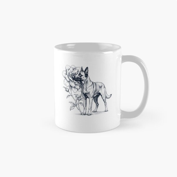 Item preview, Belgian Malinois Smell Flower Dog Lover designed and sold by dian-rody-crest.