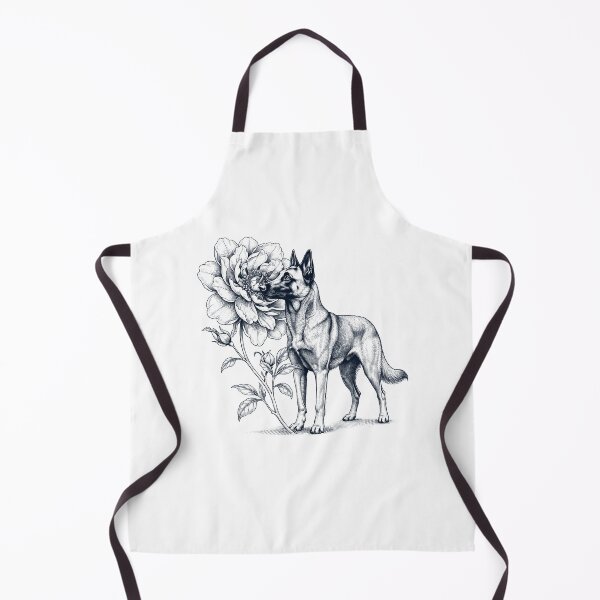 Item preview, Belgian Shepherd Smell Flower Dog Lover designed and sold by dian-rody-crest.