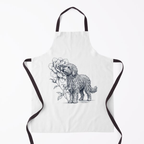 Item preview, Bergamasco Shepherd Smell Flower Dog Lover designed and sold by dian-rody-crest.