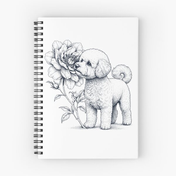 Item preview, Bichon Frise Smell Flower Dog Lover designed and sold by dian-rody-crest.