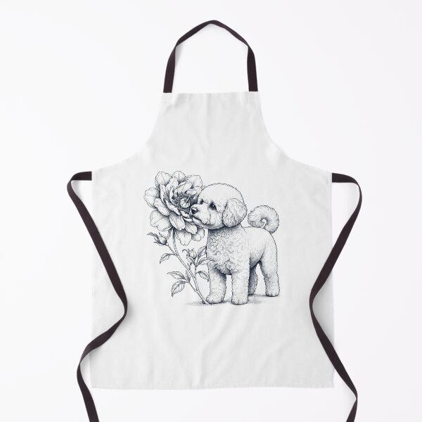 Item preview, Bichon Frise Smell Flower Dog Lover designed and sold by dian-rody-crest.