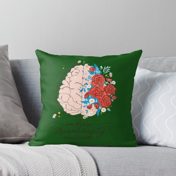 Item preview, Embrace Neurodiversity Brain - Neurodivergence  Inclusiveness 423 designed and sold by WILLArtCrafts.