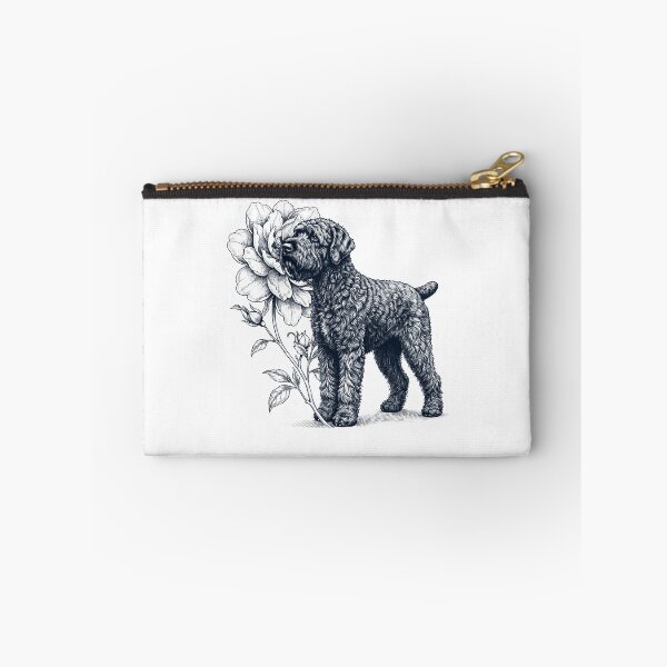 Item preview, Black Russian Terrier Smell Flower Dog Lover designed and sold by dian-rody-crest.