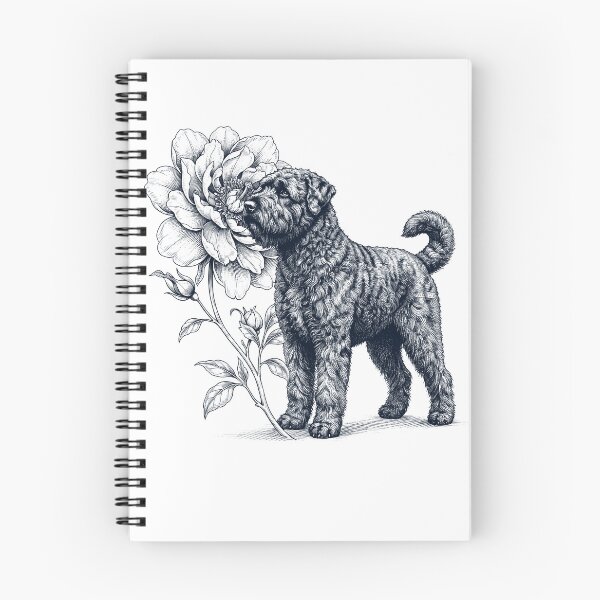 Item preview, Bouvier des Flandres Smell Flower Dog Lover designed and sold by dian-rody-crest.