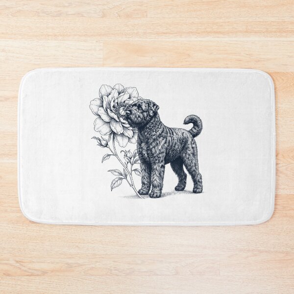 Item preview, Bouvier des Flandres Smell Flower Dog Lover designed and sold by dian-rody-crest.