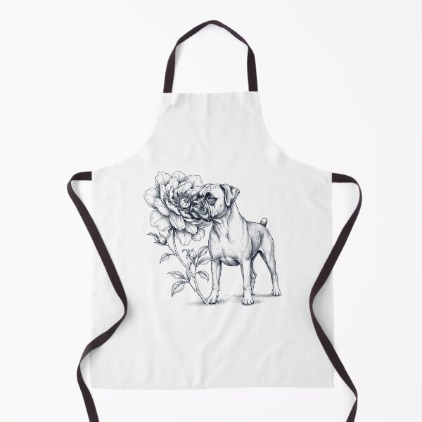 Item preview, Boxer Dog Smell Flower Dog Lover designed and sold by dian-rody-crest.