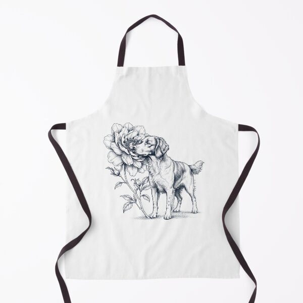 Item preview, Brittany Smell Flower Dog Lover designed and sold by dian-rody-crest.