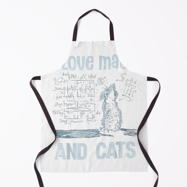 Item preview, I Love Math and Cats Funny Cat Lover Science Teacher Student T-Shirt designed and sold by Othinus.