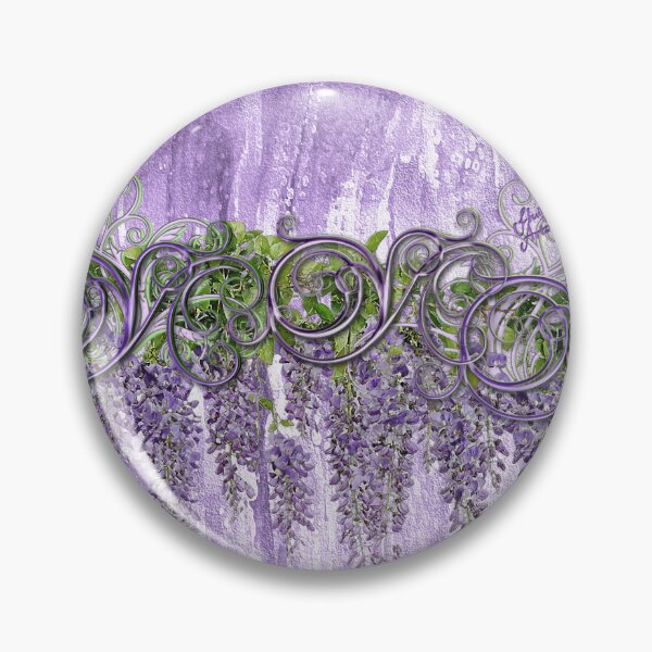 Item preview, Wisteria Mauve Grove designed and sold by Fluid Artzworx.