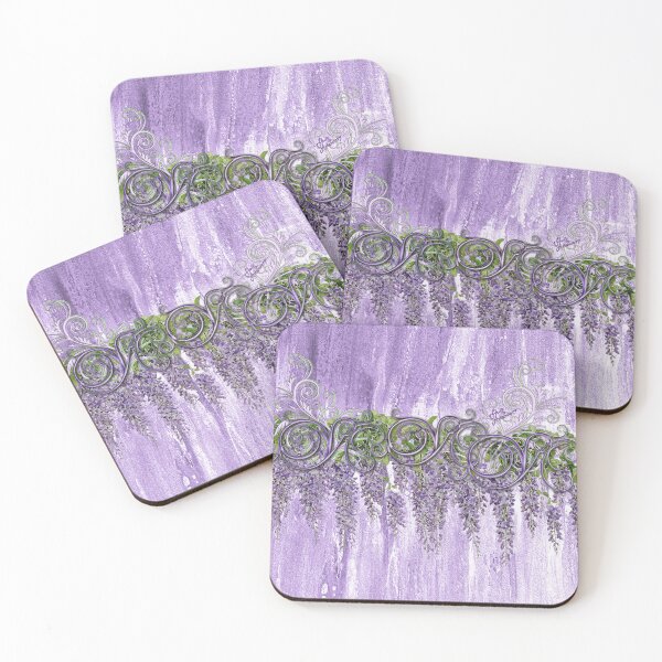 Item preview, Wisteria Mauve Grove designed and sold by Fluid Artzworx.