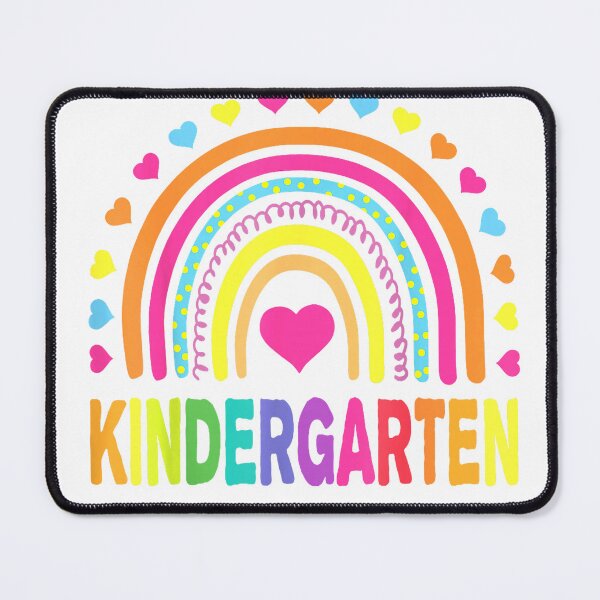 Item preview, Kindergarten Rainbow Girls Boys Teacher Team Kinder Squad T-Shirt designed and sold by Badriiiii.