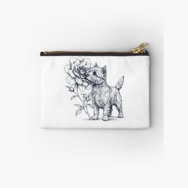 Item preview, Cairn Terrier Smell Flower Dog Lover designed and sold by dian-rody-crest.