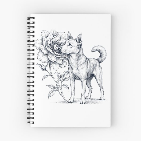 Item preview, Canaan Dog Smell Flower Dog Lover designed and sold by dian-rody-crest.