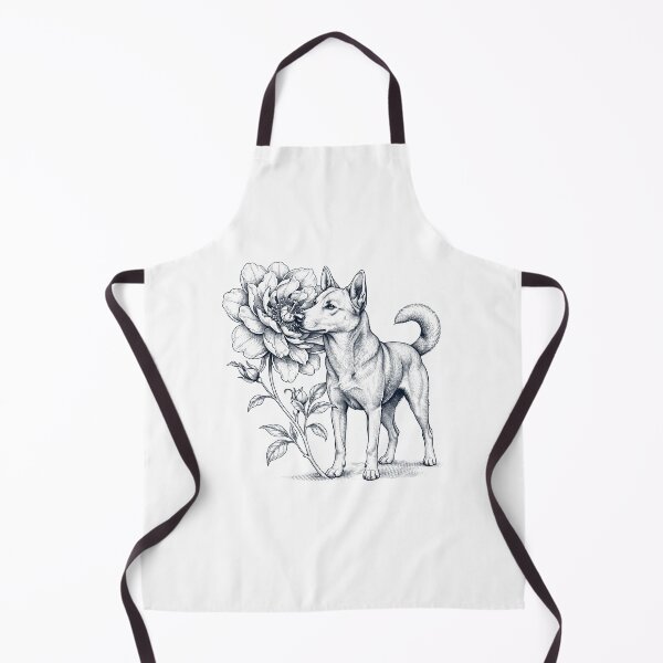 Item preview, Canaan Dog Smell Flower Dog Lover designed and sold by dian-rody-crest.