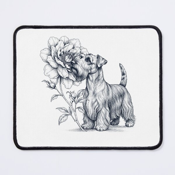 Item preview, Cesky Terrier Smell Flower Dog Lover designed and sold by dian-rody-crest.