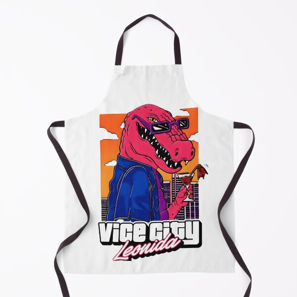Item preview, Vice 6 Leonida Alligator Retro Miami Gamer Streetwear Art designed and sold by BlitCrankMath.