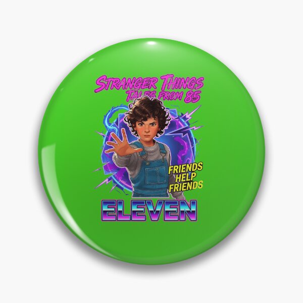 Item preview, Stranger Things Eleven Friends Help Friends designed and sold by Frayeld.