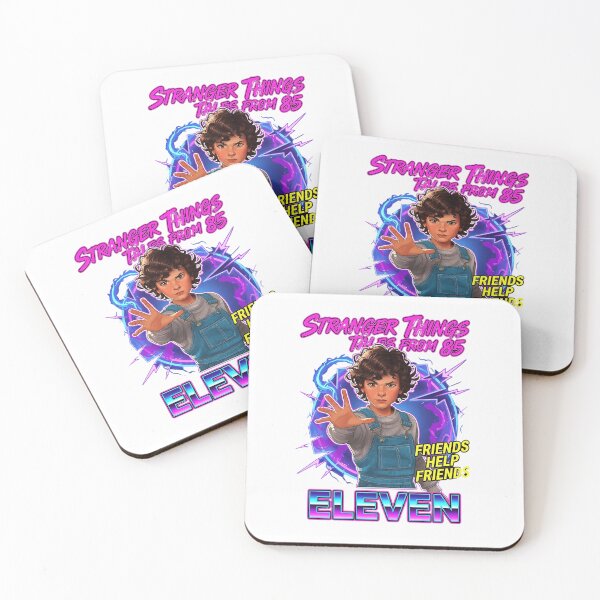 Item preview, Stranger Things Eleven Friends Help Friends designed and sold by Frayeld.