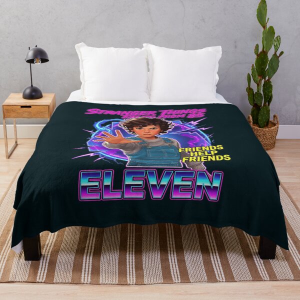 Item preview, Stranger Things Eleven Friends Help Friends designed and sold by Frayeld.