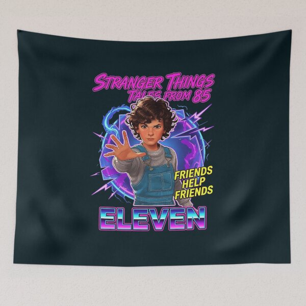 Item preview, Stranger Things Eleven Friends Help Friends designed and sold by Frayeld.