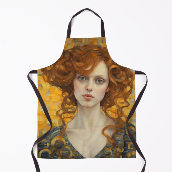 Item preview, Art Nouveau Woman Geometric Mosaic Portrait designed and sold by BrandonArtWorld.