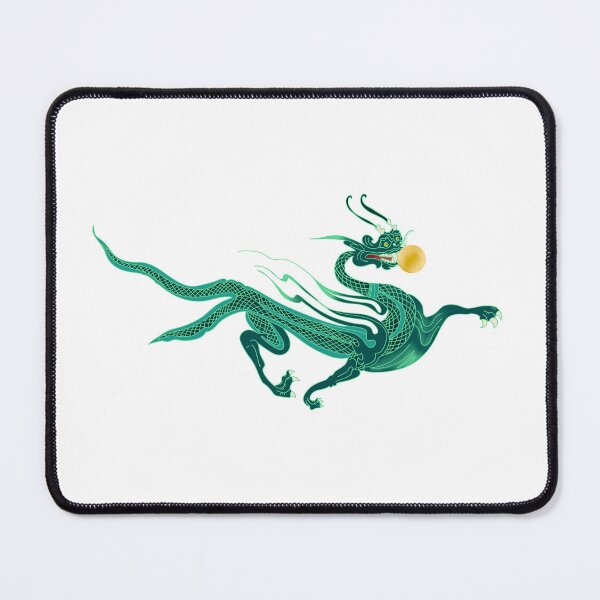 Item preview, Azure Dragon – Korean Mythology Guardian Illustration designed and sold by DaHaeStudio.