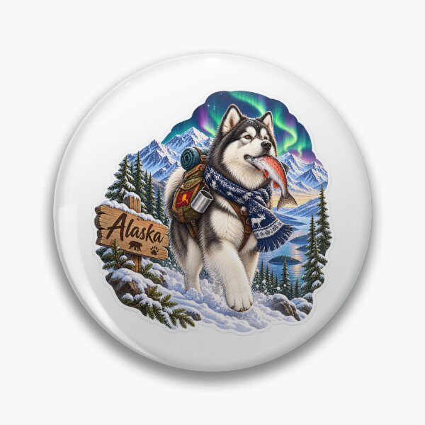 Item preview, Alaska Wild Dog designed and sold by Whimspired By Paxx.