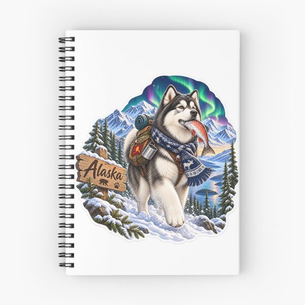 Item preview, Alaska Wild Dog designed and sold by Whimspired By Paxx.