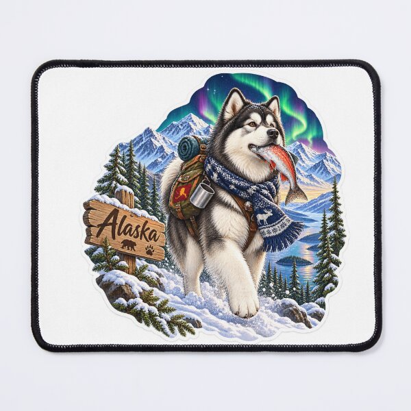 Item preview, Alaska Wild Dog designed and sold by Whimspired By Paxx.