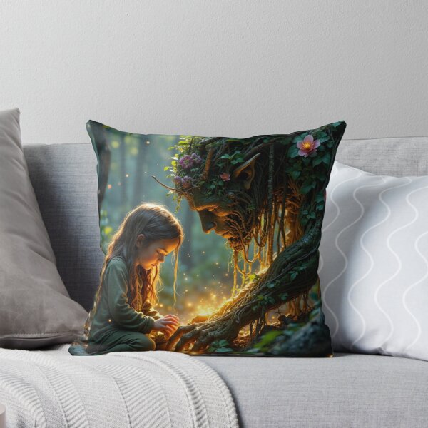 Item preview, Forest Healer and Lost Child – Enchanted Fantasy Art designed and sold by nhk999.