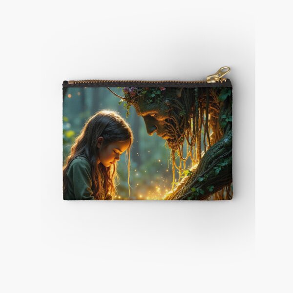 Item preview, Forest Healer and Lost Child – Enchanted Fantasy Art designed and sold by nhk999.