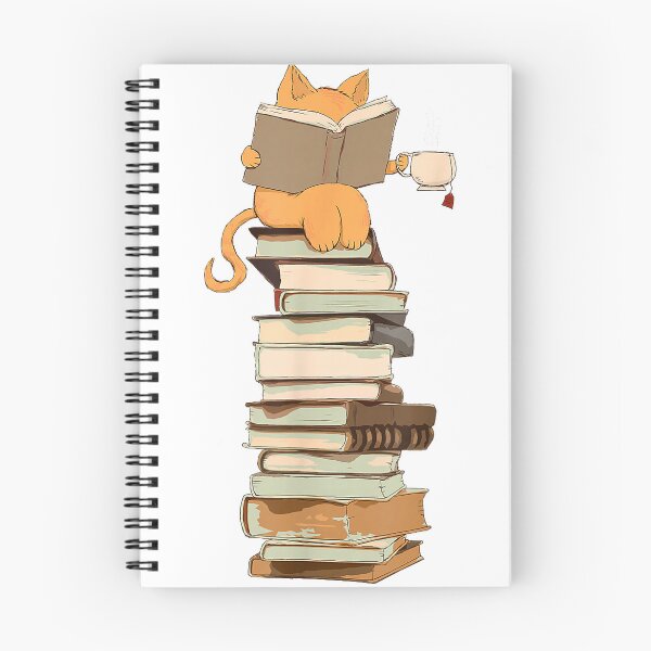 Item preview, Kawaii Cat Book Lovers Library Teacher Women's Graphic T-Shirt designed and sold by gidget-gadget.
