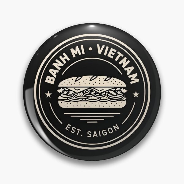 Item preview, Banh Mi Crest — Vietnamese Circular Badge Logo designed and sold by Shutter-Dragon.
