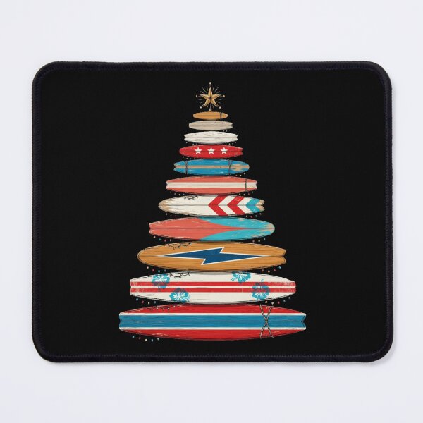 Item preview, Surfboard Christmas Tree Coastal Holiday designed and sold by CF_VintageDesign.