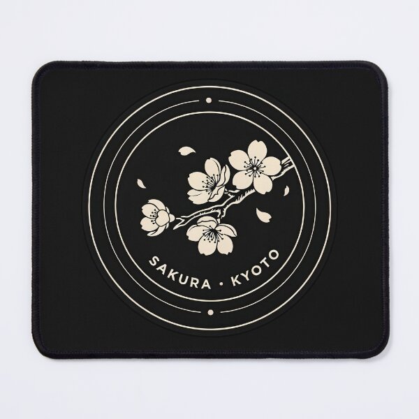 Item preview, Kyoto Sakura Crest — Cherry Blossom Circular Badge Logo designed and sold by Shutter-Dragon.