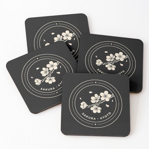 Item preview, Kyoto Sakura Crest — Cherry Blossom Circular Badge Logo designed and sold by Shutter-Dragon.