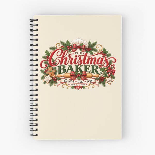 Item preview, Christmas Baker – Official Holiday Baking Crew designed and sold by Novel Works Studio.