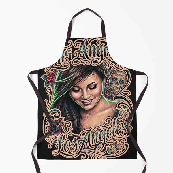 Item preview, Los Angeles Tattoo Design designed and sold by kiwiartyfarty.