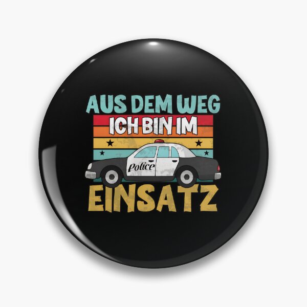 Item preview, German Police Humor Retro "I'm On Duty" Car designed and sold by buliktikiniry.