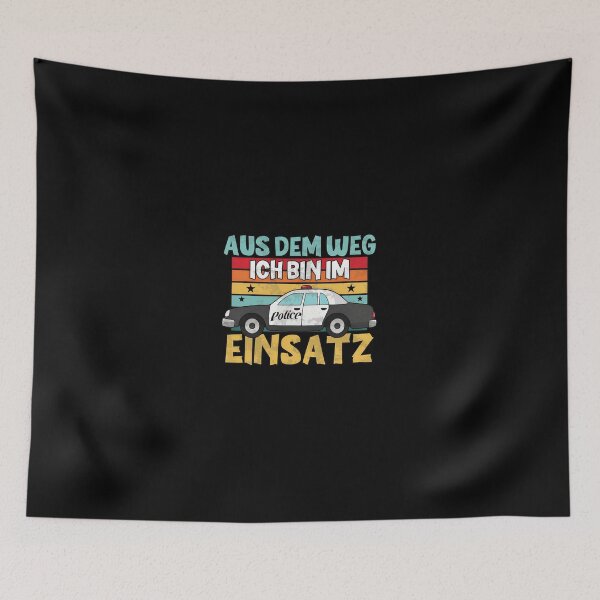 Item preview, German Police Humor Retro "I'm On Duty" Car designed and sold by buliktikiniry.