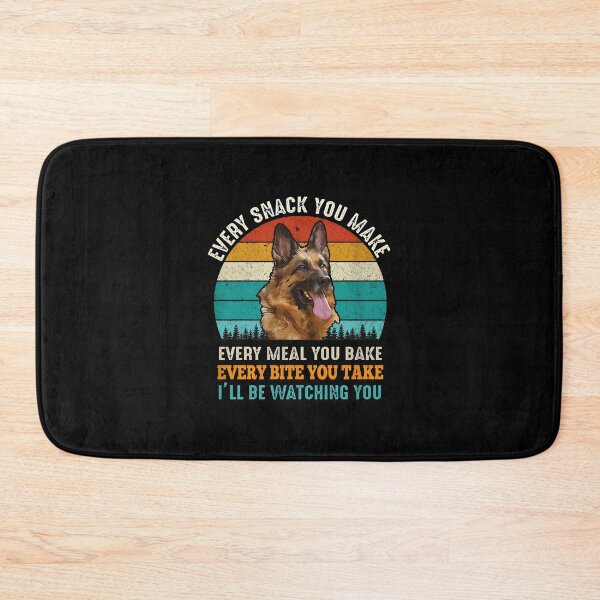 Item preview, German Shepherd Sunset "Watching You" Funny Dog Lover designed and sold by gesickotschabu.