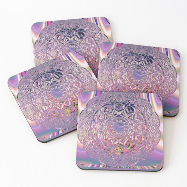 Item preview, Glass mandala plate designed and sold by KingsArtworx 2.