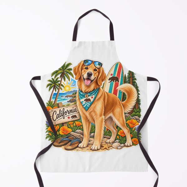 Item preview, California Golden Dog designed and sold by Whimspired By Paxx.