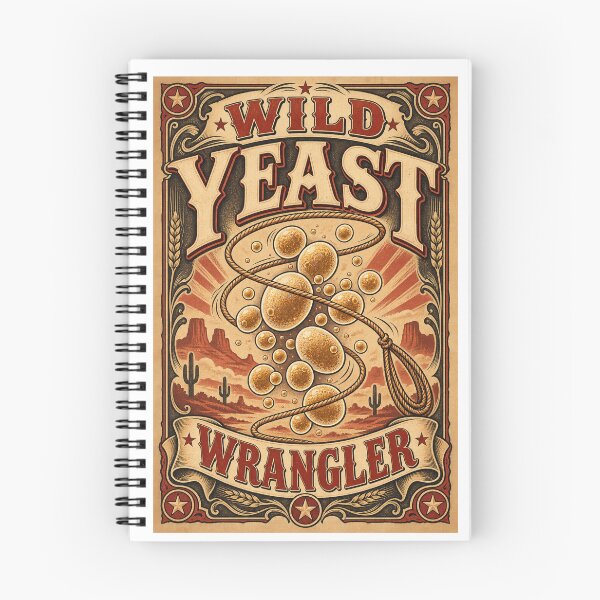 Item preview, Wild Yeast Wrangler Funny Sourdough Western Design designed and sold by ys96.
