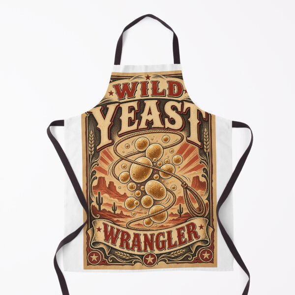 Item preview, Wild Yeast Wrangler Funny Sourdough Western Design designed and sold by ys96.